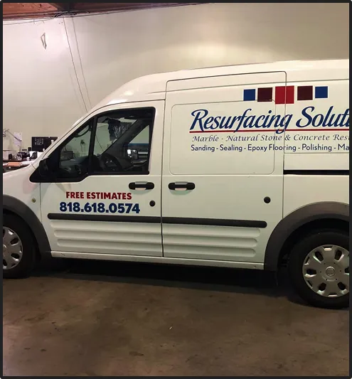 Resurfacing Solutions service vehicle