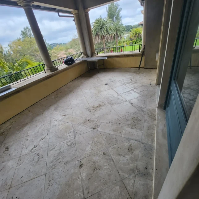 Floor before restoration