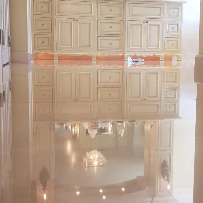 Professional flooring after restoration